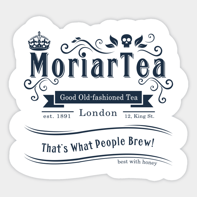 MoriarTea (new) Sticker by sirwatson